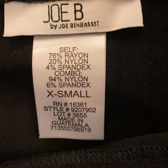 JOE B  BLACK SKIRT - Picture 5 of 5